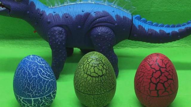 侏罗纪公园 恐龙世界 恐龙 奇趣蛋玩具视频