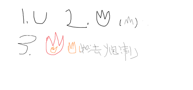 立体火苗怎么画