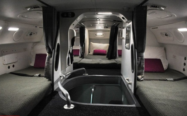 空姐私人订制,这些飞机上的秘密卧室藏在哪