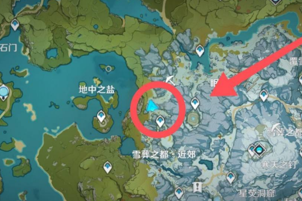 《原神》雪山圆盘怎么踩?