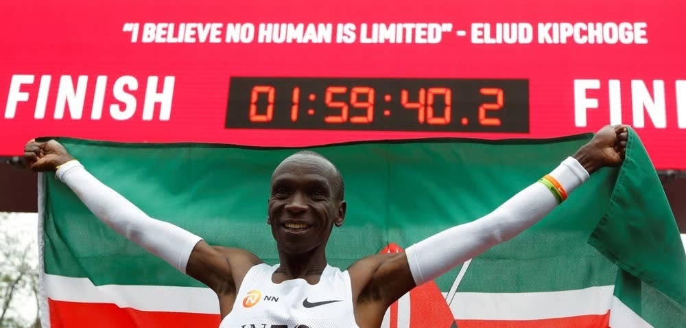 马拉松跑下来了