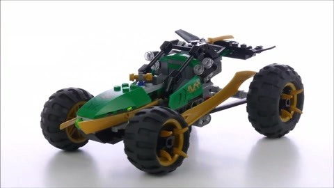 乐高拼装玩具70755:幻影忍者 凯的电极跑车