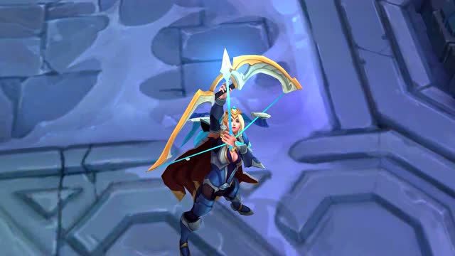 冠军之箭 艾希皮肤演示视频