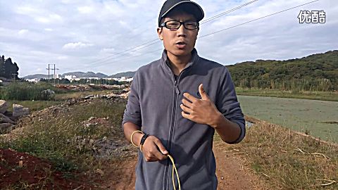 圆皮无架弹弓100米远距离打法教学视频