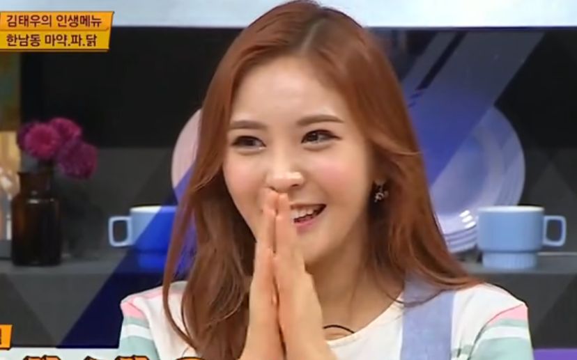 【jtbc 综艺我要开动了】sonamoo金娜贤僵尸个人技cut