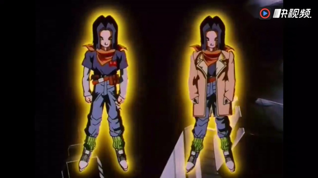 龙珠gt 超级17号恐怖如斯!贝吉塔全力一击