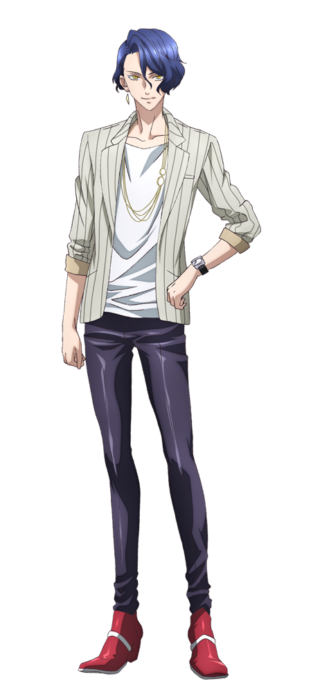 人物: 夜叉丸朔太郎 gandara music的社长,翼的上司.