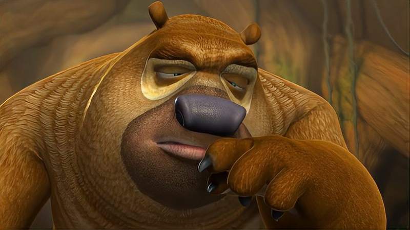 熊出没:有了威力十足的 电风扇  光头强再也不用怕熊熊了