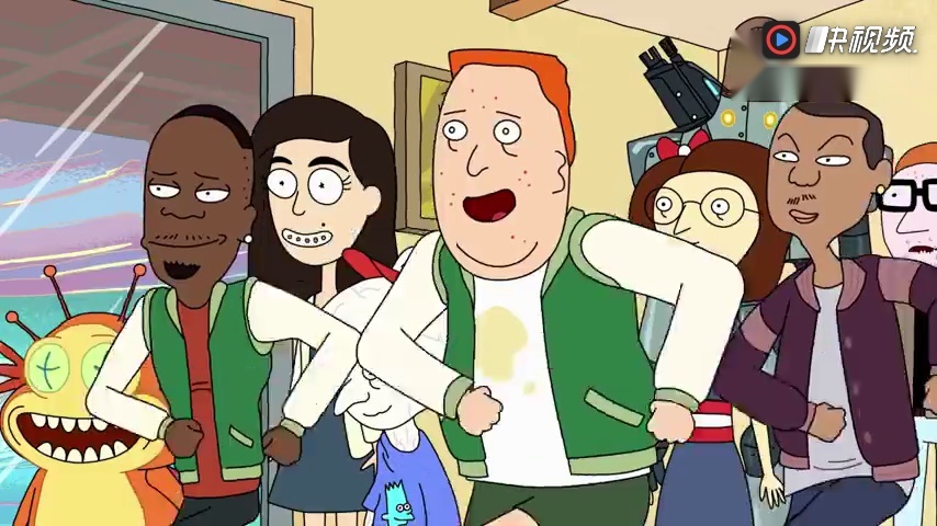 电影部落 瑞克和莫蒂 混音版get schwifty 这首在宇宙歌曲大赛上挽救
