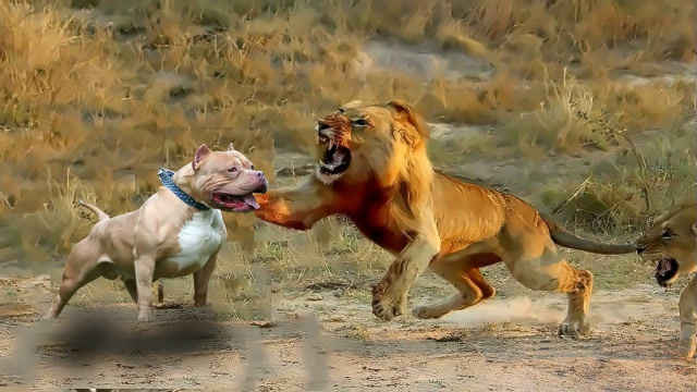 比特犬 vs 老虎,胜负就在眨眼间,镜头记录秒杀全过程!