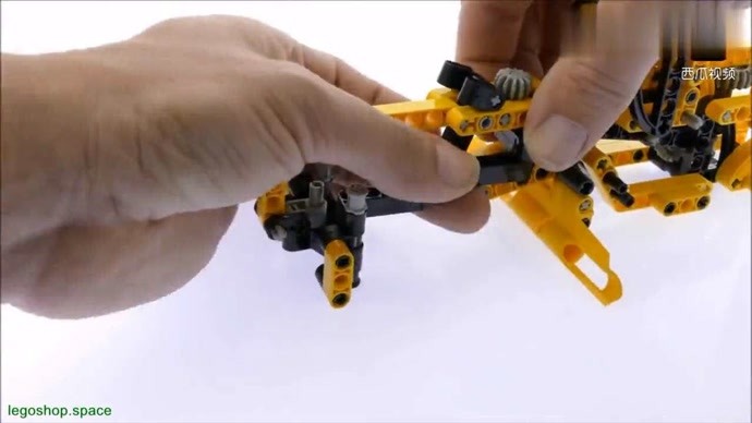 lego乐高积木科技机械系列8451平地机快速搭建