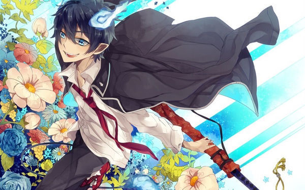 要青之驱魔师的奥村燐的拔刀图,要高清的