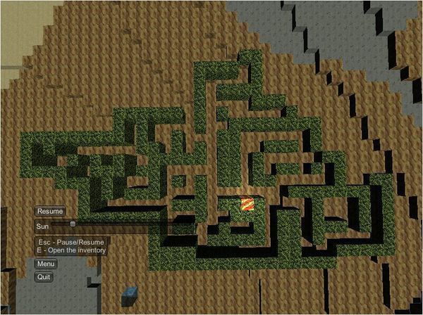 求一张我的世界多个入口简单的迷宫平面图