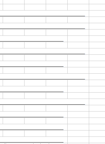 excel表格中类似于下划线的横线怎么弄?