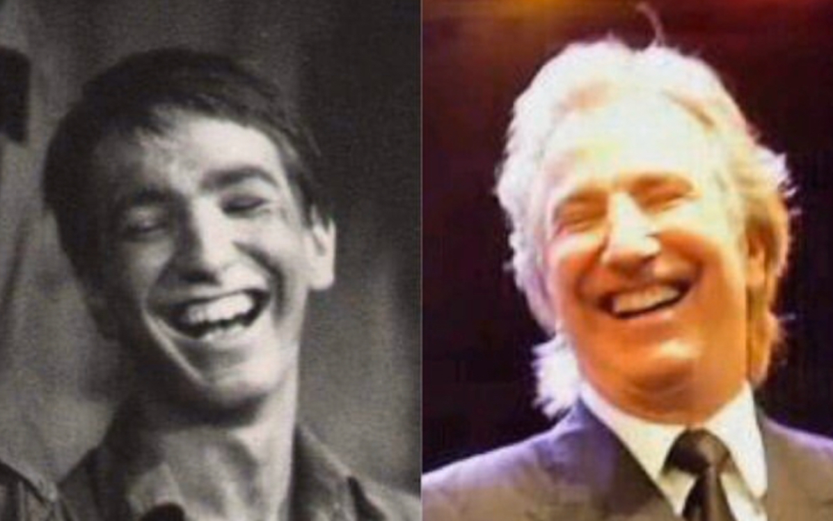 [图]【Alan Rickman—You always makes me smile】Your smile makes us warm on the inside.