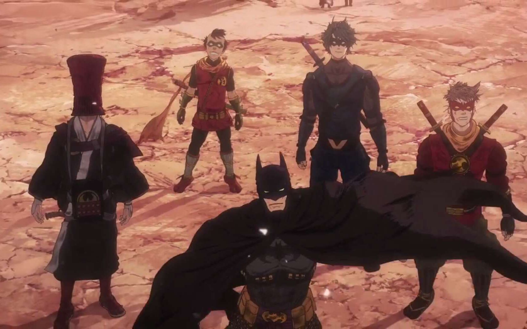 【忍者蝙蝠侠】红 头罩出场片段第二弹,丧钟vs红 头罩