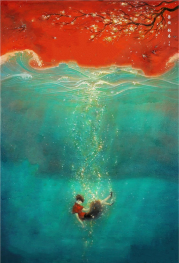 这张图有原图吗?网易云音乐大鱼海棠的背景,好