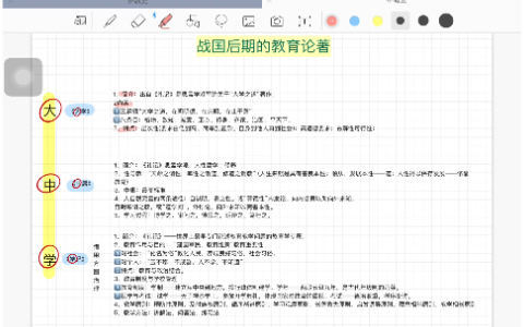 [图]333中国教育史—战国后期教育论著《大学》《中庸》《学记》 背诵口诀