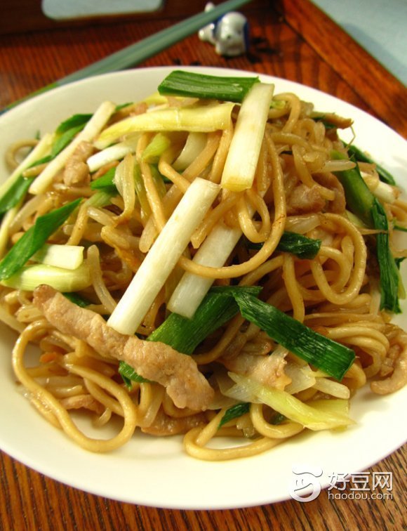 怎样做韭黄肉丝炒面_360问答
