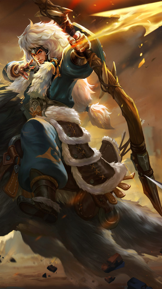 王者荣耀苍狼后裔成吉思汗高清壁纸