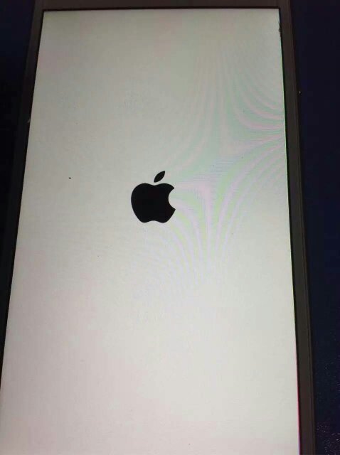 苹果 6plus 出现白屏黑苹果标志,开不了机,怎么