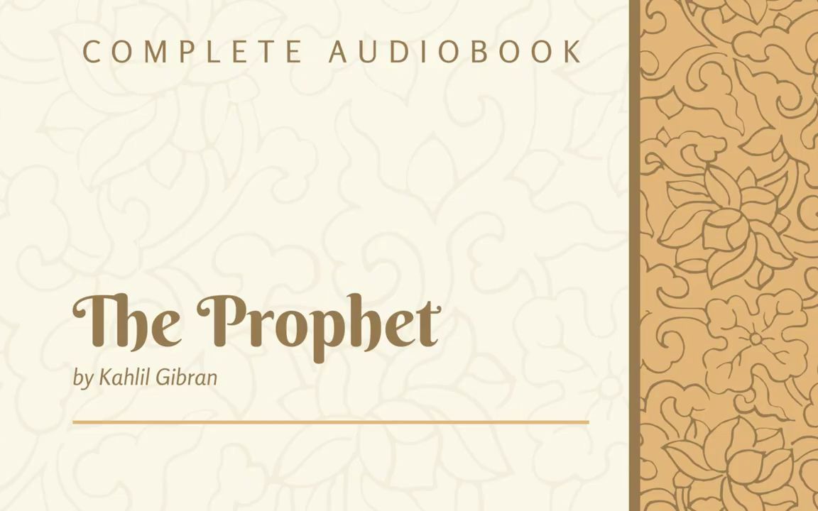 [图]The Prophet by Kahlil Gibran Audiobook