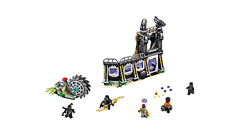 lego乐高积木 玩具超级 英雄系列76103乌鸦座长刃的利刃攻袭套装速组