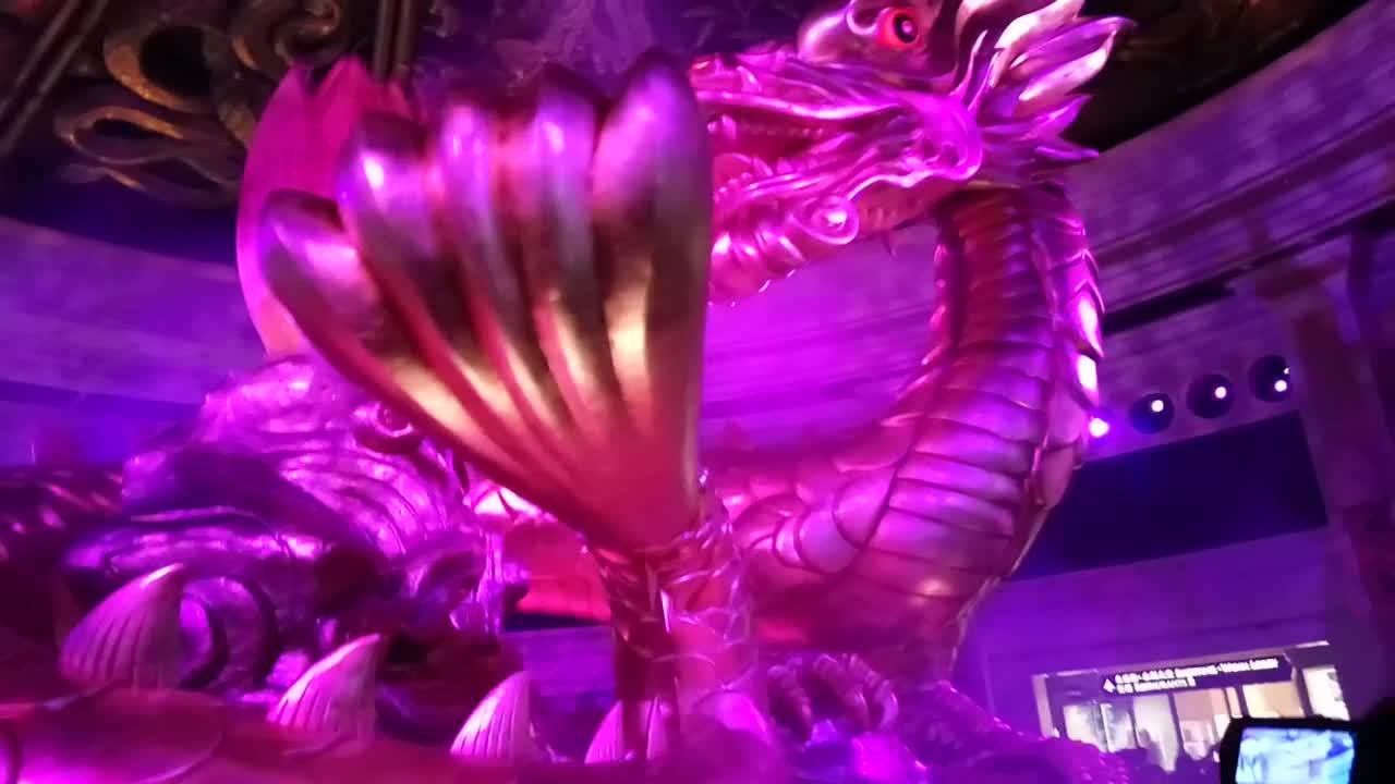 澳门永利酒店金龙表演