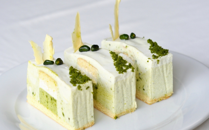 开心果椰浆 慕斯蛋糕-freesiaa made 第24集