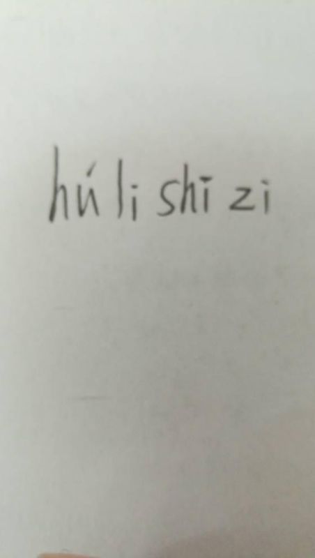 狐狸狮子的拼音怎么写