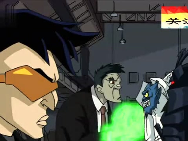 成龙历险记: 面具控制了阿奋的身体,被阿奋一屁股坐的晕头转向