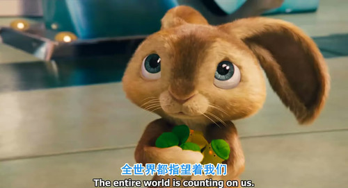 小时候看过的外国动画片.只记得有一大群兔子分工做复活节彩蛋.