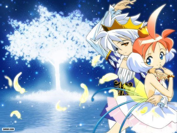 动漫人物舞会跳舞图