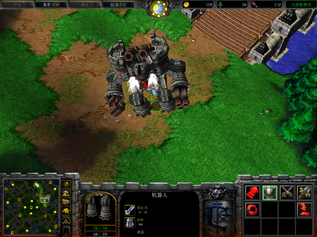 魔兽争霸3地图编辑器,我网上找的模型,但是为