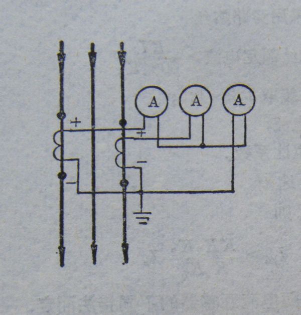 三相电压表电路图图片