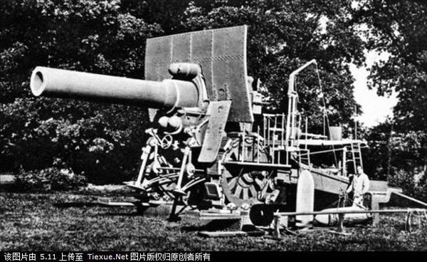 求图,一战德国重炮大贝尔莎