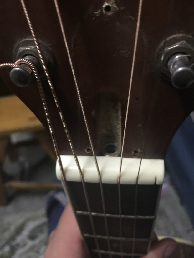 我这种吉他怎么调弦距呀?