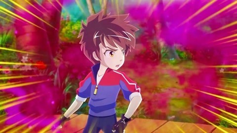 木奇灵2圣天灵种:奇怪的植物出现,洛飞遭到了菱角 木奇灵的攻击