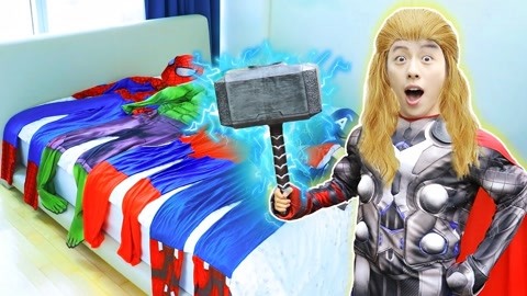 马树奇趣秀:超级马树变身为雷神,拯救宠物宝宝们!