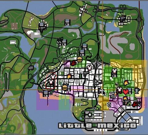 侠盗猎车手圣安地列斯哪里有西装?