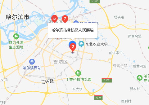 4,香坊区人民医院 地址:哈尔滨市香坊区通天街58号.