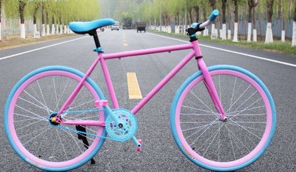 想买一辆死飞自行车,不知道什么颜色好看(选了三款!