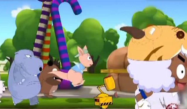 喜羊羊与灰太狼 : 羊羊运动会,动物们都跃跃欲试,永争第一