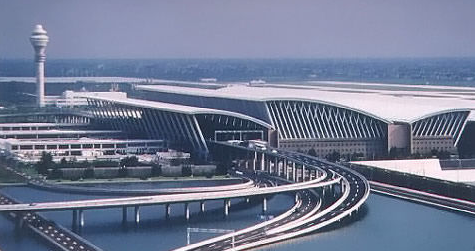 浦东机场t1航站楼图片