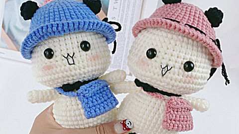  b>胖丫 /b>手作 熊猫教程一二(下)