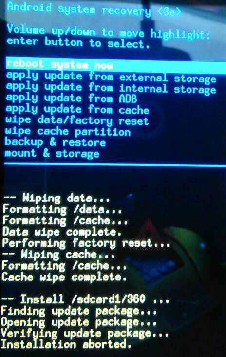 手机删了自带软件开不了机recovery出厂双清卡