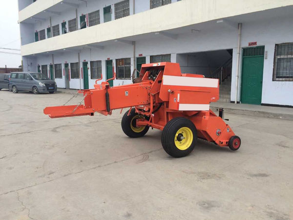 滑县小麦收割机麦桔打捆一体机