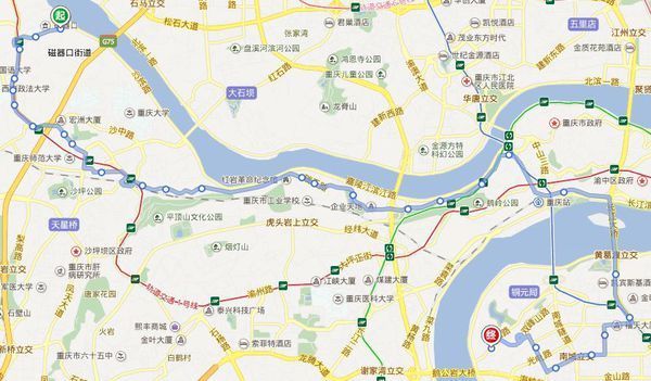 重庆819公交车路线图图片