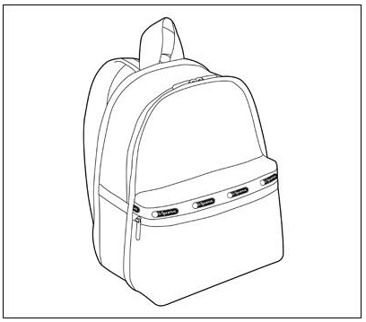 怎么画书包(铅笔画)简笔画的画法