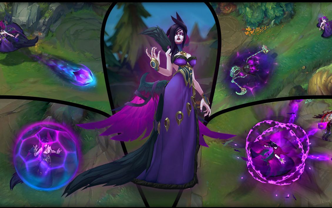  b>堕落 /b>天使 莫甘娜 2019重做 全皮肤预览